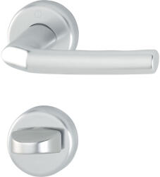 HOPPE BIRMINGHAM rozettás kilincsgarnitúra 37-42 mm F1 ezüst eloxált WC (SCH-102238152)