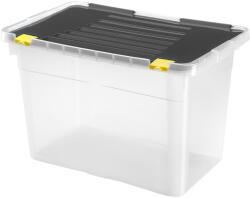 Heidrun Europlastic Heidrun Dragon Box átlátszó tárolódoboz 54L oldalra nyíló (656)