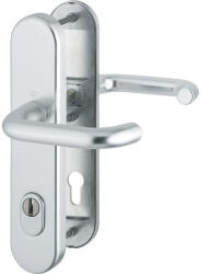 HOPPE PARIS biztonsági kilincsgarnitúra PZ92 77-87 mm ezüst (SCH-102290229)