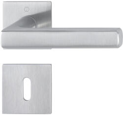 HOPPE DALLAS rozettás kilincsgarnitúra szögletes nemesacél matt BB (SCH-102203577)