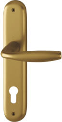 HOPPE NEW YORK hosszúpajzsos kilincsgarnitúra 35-45 mm bronz eloxált PZ (SCH-102222028)