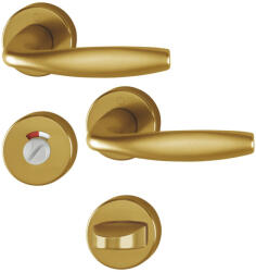 HOPPE NEW YORK rozettás kilincsgarnitúra bronz WC (SCH-102221472)