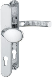 HOPPE LIEGE biztonsági gomb/kilincs garnitúra PZ92 67-72 mm ezüst (SCH-102202408)