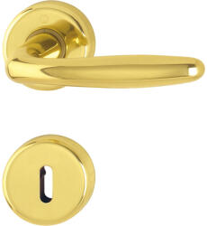 HOPPE ROISSY rozettás biztonsági kilincsgarnitúra réz polírozott BB (SCH-102237777)