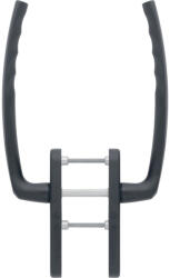 HOPPE ATLANTA emelő-toló garnitúra kilincs/kilincs PZ 253 mm fekete matt (SCH-102202667)