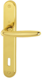 HOPPE ROISSY Hosszúpajzsos biztonsági kilincsgarnitúra BB90 polírozott sárgaréz (SCH-102237783)