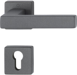 HOPPE AUSTIN rozettás kilincsgarnitúra 37-42 mm homokfekete PZ (SCH-102205447)