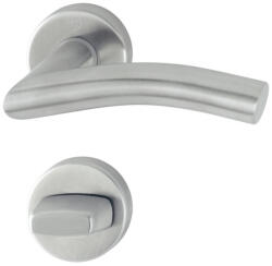 HOPPE ANTWERPEN rozettás kilincsgarnitúra 37-42 mm nemesacél matt WC (SCH-102237703)
