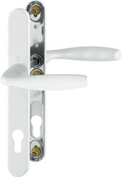 HOPPE NEW YORK biztonsági kilincsgarnitúra PZ92 77-82 mm fehér (SCH-102218240)