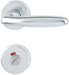 HOPPE Verona Rozettás Kilincsgarnitúra 37-47 mm Ezüst Eloxált Wc (SCH-102204638)