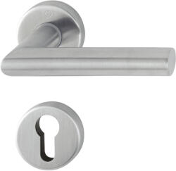 HOPPE AMSTERDAM rozettás kilincsgarnitúra 37-42 mm nemesacél matt PZ (SCH-102203418)