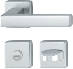 HOPPE AUSTIN rozettás kilincsgarnitúra ezüst eloxált WC (SCH-102202508)