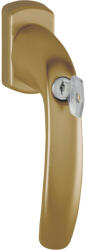 HOPPE New York Ablakkilincs 7x35 mm Zárható 90° Stift Bronz Eloxált (SCH-102220872)