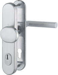 HOPPE AMSTERDAM biztonsági gomb/kilincs garnitúra PZ88 37-47 mm matt (SCH-102291247)