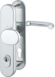 HOPPE PARIS biztonsági gomb/kilincs garnitúra PZ92 77-82 mm ezüst (SCH-102290231)