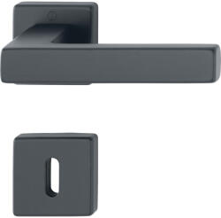 HOPPE AUSTIN rozettás kilincsgarnitúra 37-42 mm fekete BB (SCH-102202509)