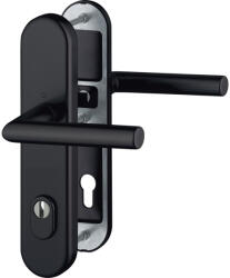 HOPPE Amsterdam Biztonsági Kilincsgarnitúra Pz88 62-72 mm Fekete (SCH-102289191)