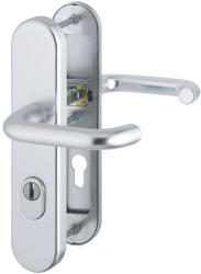 HOPPE Paris Biztonsági Kilincsgarnitúra Pz72 42-47 mm Ezüst (SCH-102290657)