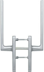 HOPPE DALLAS emelő-toló garnitúra kilincs/kilincs PZ sárgaréz krómozott (SCH-102202867)