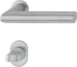 HOPPE AMSTERDAM rozettás kilincsgarnitúra mini 40-45 mm nemesacél WC (SCH-102202349)