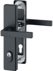 HOPPE AUSTIN biztonsági kilincsgarnitúra PZ88 42-52 mm fekete (SCH-102289165)