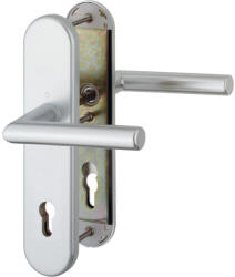 HOPPE AMSTERDAM biztonsági kilincsgarnitúra PZ88 67-72 mm ezüst (SCH-102290240)