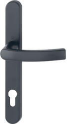 HOPPE Liege Kilincs Félgarnitúra Pz92 72-82 mm Fekete (SCH-102202748)