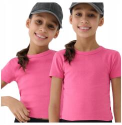 4F Póló 4F Lány Crop Top alkalmi Pamut (4FJWSS25TTSHF1852-54S-158)