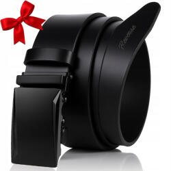 Reverse Öv férfi Automata Bőr Elegáns nadrágszíj Doboz Fekete 120cm (SKÓRA.NAT.AUT.CZARNY.120)