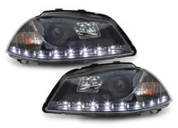 KITT Lightning Hátsó lámpák Seat Ibiza III 6L 04.2002-2008 Fekete (TLSEIB6LB)