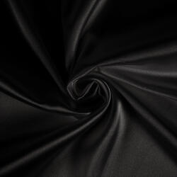 Takoy Țesătură satin lucios stretch negru