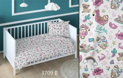 Karo Pamut ágyneműhuzat 160x200 kutyus aloha rózsaszín gyerek cipzáras (2359083)