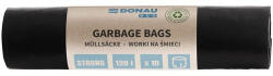 DONAU Szemeteszsák, extra erős, 120 l, 10 db, 35 , DONAU "Eco", fekete (D2202143205) - onlinepapirbolt