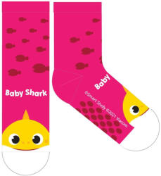 Global Licence Srl Baby Shark csúszásgátlós teliplüss normál zokni gyerekeknek (evBSHA-ABSSO-0022_roz_27-30)