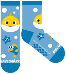 Global Licence Srl Baby Shark csúszásgátlós teliplüss normál zokni gyerekeknek (evBSHA-ABSSO-0022_vke_23-26)