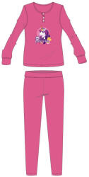 Global Licence Srl Unikornis téli pamut gyerek pizsama - interlock pizsama - rózsaszín - 116 (evUNI-INTPYJ-0154_roz_116)