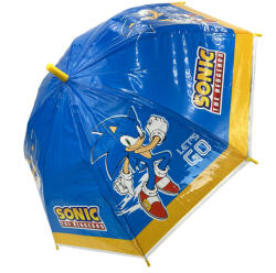 Global Licence Srl Sonic a sündisznó gyerek félautomata esernyő 74 cm (evSONIC-UMB-01)