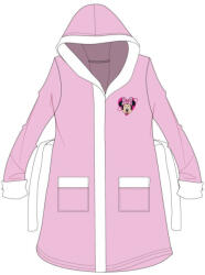 Global Licence Srl Disney Minnie egér kapucnis pamut köntös gyerekeknek - világosrózsaszín - 98-104 (evMIN0927_98-104)