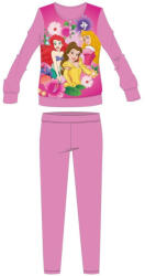 Global Licence Srl Disney Hercegnők téli vastag gyerek pizsama - pamut flanel pizsama - rózsaszín - 98 (evPRI-FLAPYJ-0069_roz_98)