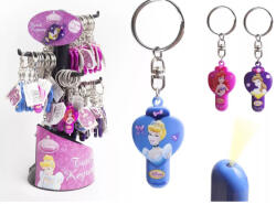 Global Licence Srl DISNEY HERCEGNŐK KULCSTARTÓ ZSEBLÁMPÁVAL (evB-PRINCESS-724633)