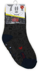 Global Licence Srl Csúszásgátlós gyerek bokazokni - Mickey egér - teliplüss - antracit - 23-26 (evMICK5017_antracit_23-26)