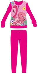 Global Licence Srl Flamingó téli vastag gyerek pizsama - pamut flanel pizsama - pink - 104 (evFLA-FLAPYJ-0131_pin_104)