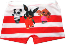Global Licence Srl Bing nyuszi fürdő boxer kisfiúknak - piros - 104 (evBI-2022-0657_pir_104)