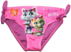 Global Licence Srl Baba fürdőruha alsó kislányoknak - 44 Csacska macska - lila - 92 (evCAT-2022-0601_lil_92)