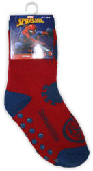 Global Licence Srl Csúszásgátlós gyerek bokazokni - Pókember - teliplüss - Pók - piros-kék - 27-30 (evSP5019_piros-kek_27-30)
