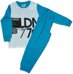 Global Licence Srl Hosszú ujjú pamut gyerek pizsama - Evidence - középkék - 110 (evEVDC_pizsama_001_kke_110)
