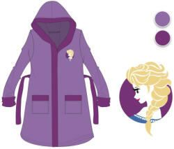 Global Licence Srl Disney Jégvarázs kapucnis pamut köntös gyerekeknek - lila - 110-116 (evFRO0926_110-116)