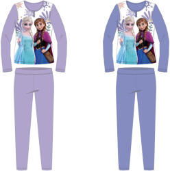 Global Licence Srl Disney Jégvarázs jersey pamut pizsama - világoslila - 128 (evFRO1701_vli_128)