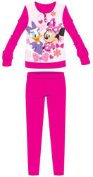 Global Licence Srl Disney Minnie egér téli vastag gyerek pizsama - pamut flanel pizsama - pink - 122 (evMIN-FLAPYJ-0072_pin_122)