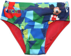 Global Licence Srl Disney Mickey egér fürdő alsó kisfiúknak - Mickey felirattal - piros - 104 (evMIC-2022-0219_pir_104)